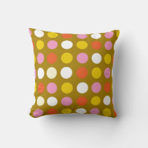 Pontos coloridos brilhantes. Amarelo, rosa, branco