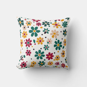 Almofada Pontos Florais Whimsical