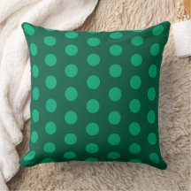 Pontos Polka Verde Esmeralda
