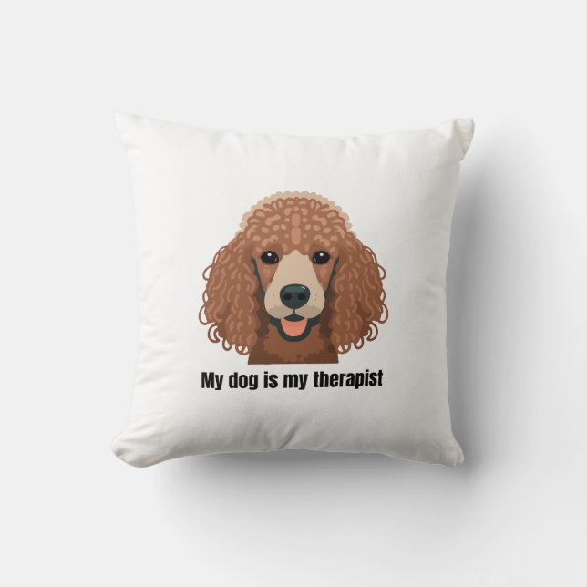 Almofada Poodle (Frente)