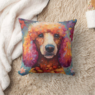 Almofada Poodle Colorful