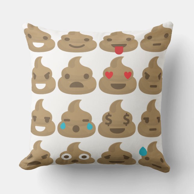Almofada poop emojis (Frente)