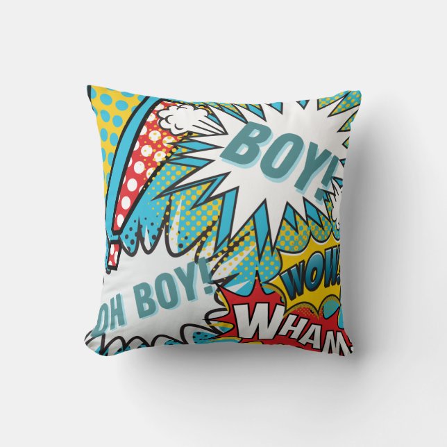 Almofada Pop Art Baby Boy (Frente)