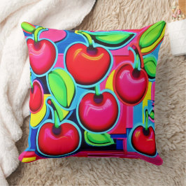 Almofada Pop Art Cherry Burst