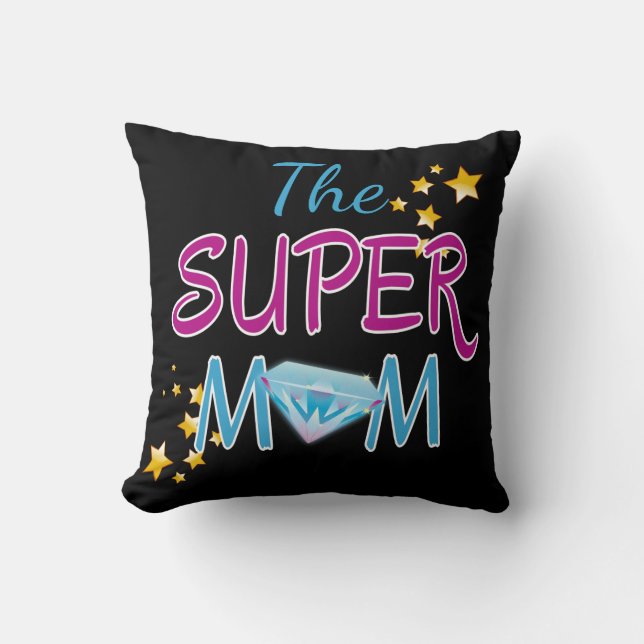 Almofada Pop da revista em quadrinhos Super-herói da arte M (Frente)