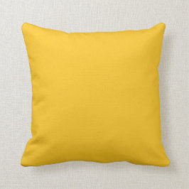 Almofada Pop de Cor Amarelo Sólido Canário