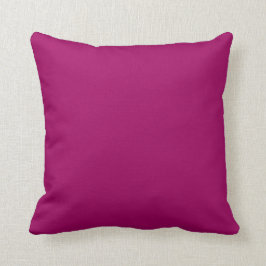 Almofada Pop de cor magenta sólida