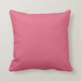 Almofada Pop de cor rosa com melancia sólida