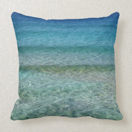 Almofada Por mar, Travesseiro decorativo de poliéster de 20