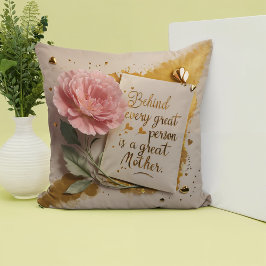 Almofada Por trás de cada excelente está o Travesseiro deco