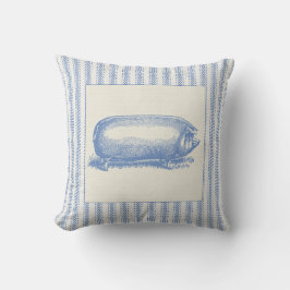 Almofada Porco da fazenda do francês com tiquetaque