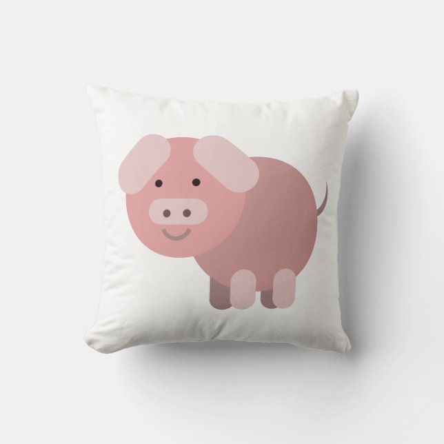 Almofada Porquinho fofinho personalizado (Frente)