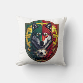 Almofada Portugal Iberian Wolf Glory Tee, National Gift