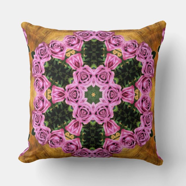 Almofada Posições em Pink Prancing (Frente)