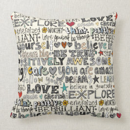 Almofada positivamente impressionante