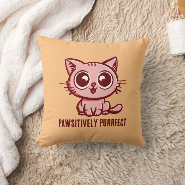 Almofada Positivamente Perfeito, Lindo Gatinho de Mangá (Cobertor)