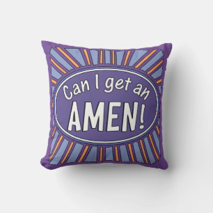 Almofada Posso pegar uma AMEN?