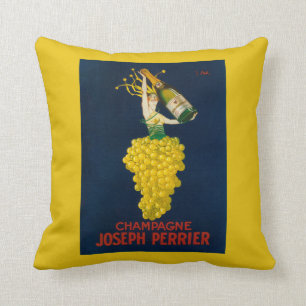 Almofada Poster do promocional de Joseph Perrier Champagne