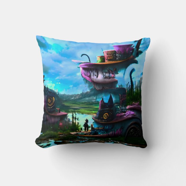 Almofada Posto Apocalyptic Fairy Tale Land (Darker) (Frente)