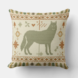 Almofada Povo Lobo da Floresta
