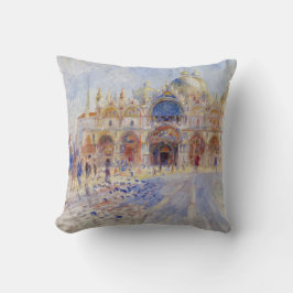 Almofada Praça da rua, Veneza (Piazza San Marco)