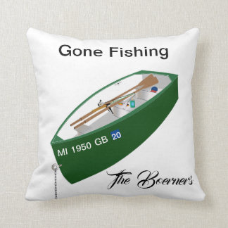 Almofada Praça de Barcos do Campo de Pesca Desembarcado Pes