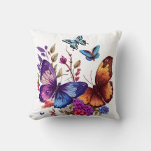 Prado de Flores Silvestres de Borboleta da Primave