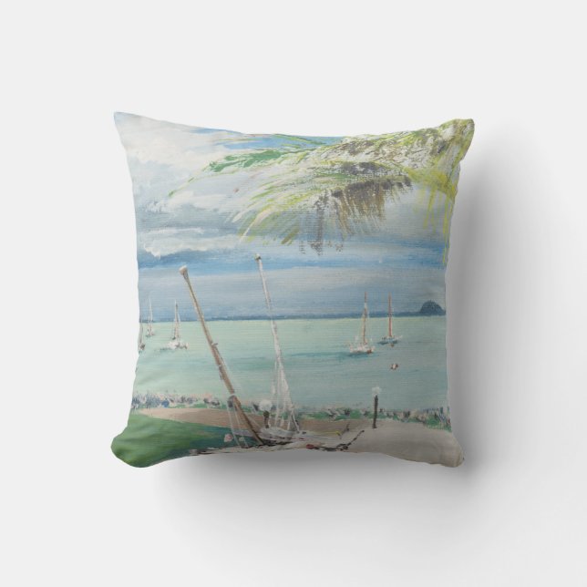 Almofada Praia Austrália de Airlie. 1998 (Frente)