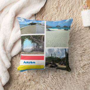 Almofada Praia Cênica e Deserto Aruba