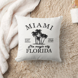 Almofada praia de Miami, na Flórida