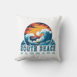 Almofada Praia Sul da Flórida