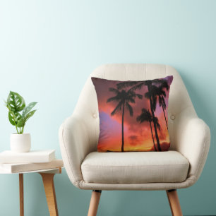 Almofada Praias Tropicais   Ilhas Maui Hawaii