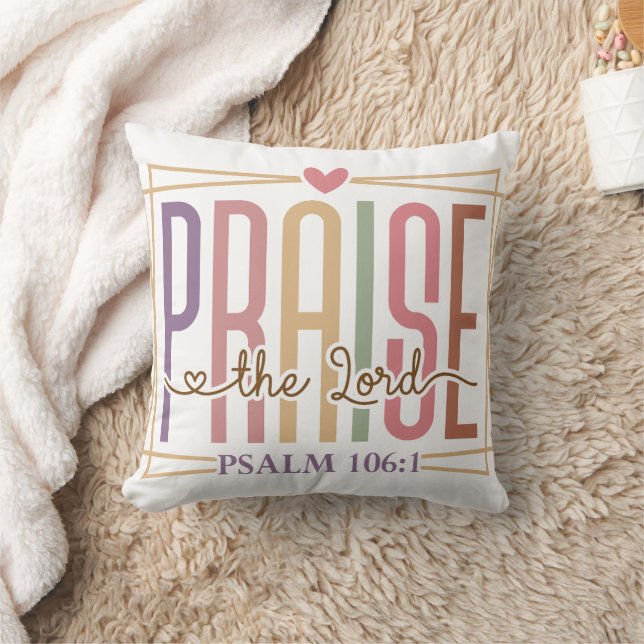 Almofada Praise the Lord Throw Pillow (Cobertor)