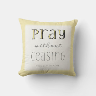 Almofada Pray sem cessar - 1 5:17 de Thes