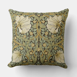 Almofada Pre-Raphaelite do vintage do Pimpernel de William