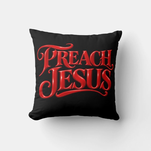 Almofada Preache Jesus (Frente)