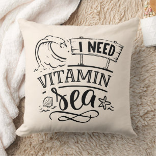 Almofada Preciso De Vitamina