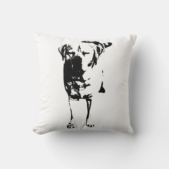 Almofada Presença de Canino Negrito (Frente)