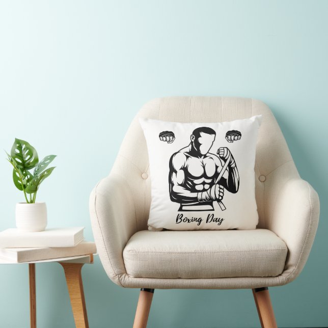 ALMOFADA PRESENETE DE BOXEADOR PARA HOMENS (Cadeira)