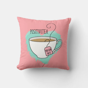 Almofada Presente bonito de Positivitea para a graduação,