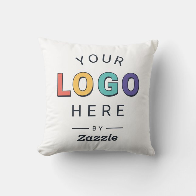 Almofada Presente com Logotipo Personalizado da Empresa (Frente)