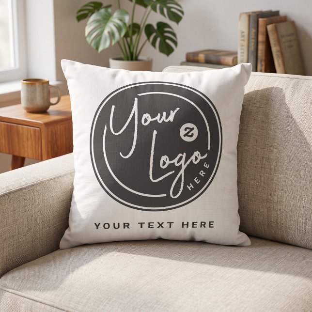 Almofada Presente com Logotipo Personalizado da Empresa (Criador carregado)