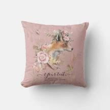 Presente Comemorativo de Raposa Boho PERSONALIZADO