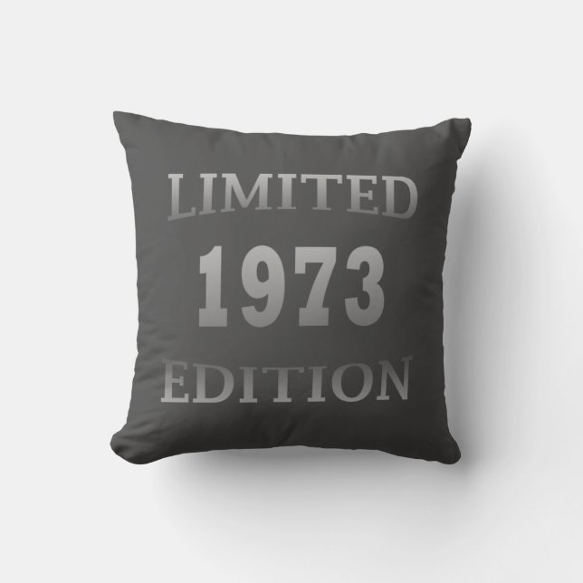Almofada Presente de aniversário de 1973 (Frente)
