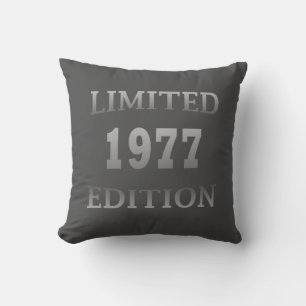 Almofada Presente de aniversário de 1977