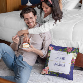 Almofada Presente de aniversário de casamento com texto per