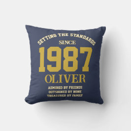 Almofada Presente de aniversário personalizável