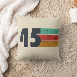 Almofada Presente de aniversário vintage de 1945
