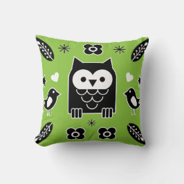 Almofada Presente de Arte Folclórica do Cavalo Nórdico