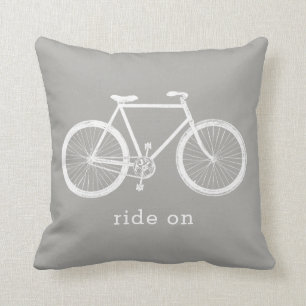 Almofada Presente de bicicleta, andando de bicicleta, bicic